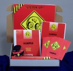 MARCOM's Respiratory Protection and Safety Regulatory Refresher Kit gives employees the information they need to refresh their knowledge of OSHA regulations as cost effectively as possible. The kit contains a short DVD program, five posters and 30 employee booklets. The DVD program in the kit comes with a comprehensive leader's guide, reproducible scheduling & attendance form, employee quiz, training certificate and training log.